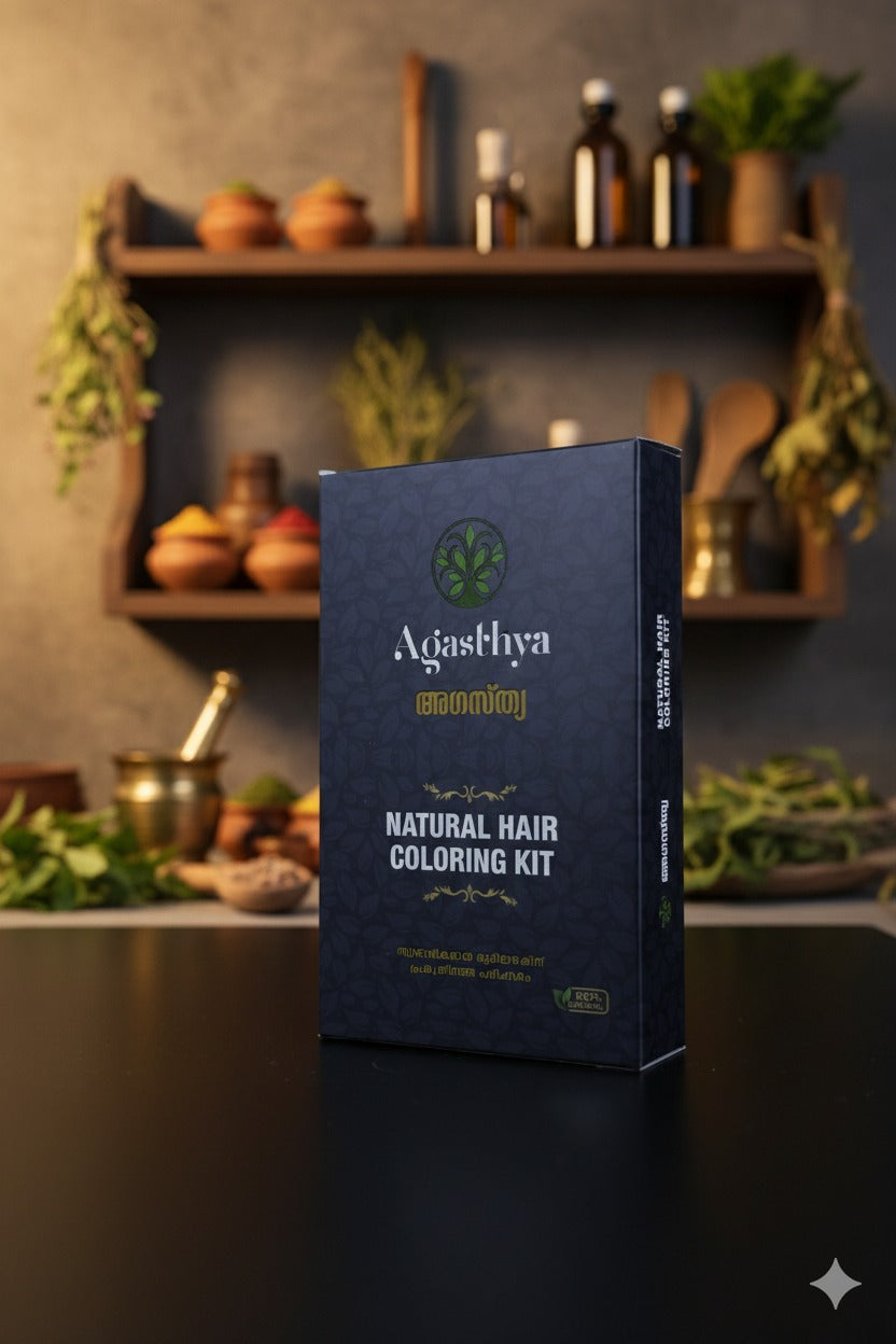 Agasthya herbal hair colouring kit | Value Pack