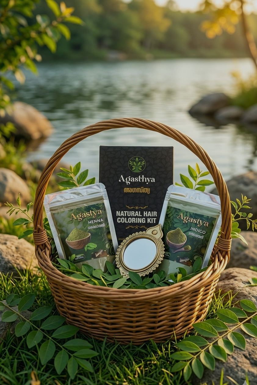 Agasthya herbal hair colouring kit | Value Pack