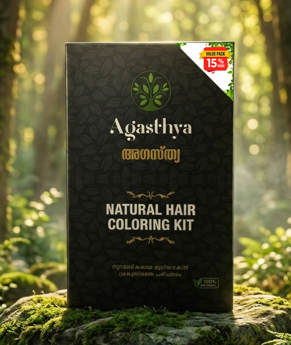 Agasthya herbal hair colouring kit | Value Pack